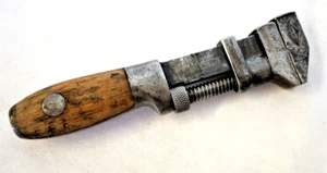 RARE W&B Co. Whitman & Barnes 1906 Adjustable Wrench 6 1/2" - Picture 1 of 13