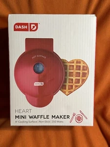Dash Mini Waffeleisen 4" - Herzförmige Mini Waffeln - Bild 1 von 8