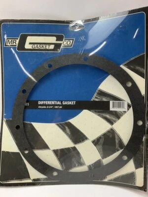 Прокладка крышки дифференциала Mr Gasket 81 для Chrysler 8-3/4 дюйма 10 болтов дифференциал - Изображение 1 из 3