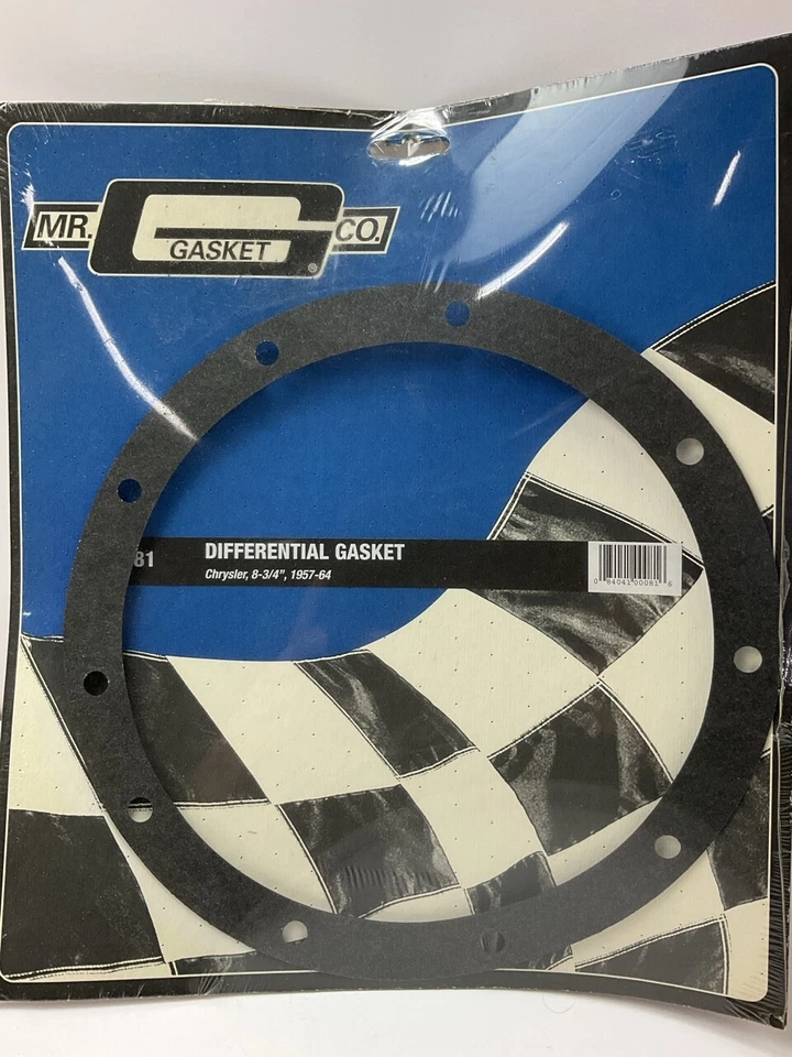 Junta de cubierta diferencial Mr Gasket 81 para Chrysler 8-3/4", 10 pernos diferencial Foto 1 de 3