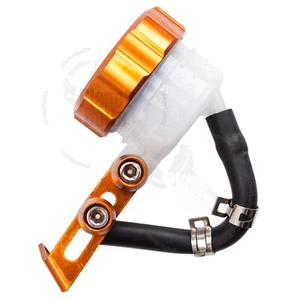 Orange Reservoir Tank 52mm Universal Top Fluid Brake Clutch Master Cylinder - Bild 1 von 4