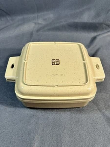Littonware Microwave Cookware 1.5 Quart Casserole Square Dish 39272 Lid 39271 - Picture 1 of 8