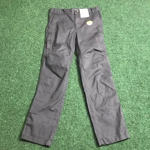 Cat & Jack Skinny Adjustable Stretch Waist Girls Size 12 NWT Charcoal Reinforced - Picture 1 of 5