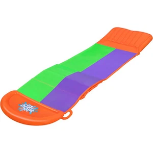 Bestway Wasserrutsche Splashcoaster Double Slide 4,7m Sprinkler & Landebecken - Bild 1 von 9