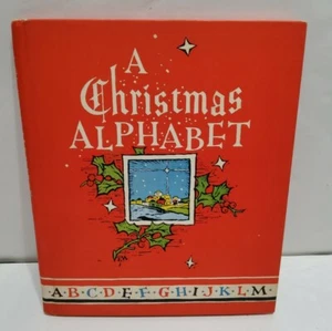 1958 A Christmas Alphabet Religious Lee Mero Unique Book Rare Great Condition - Picture 1 of 3