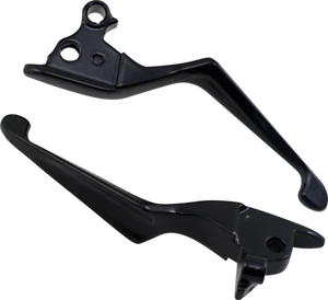 Kuryakyn Boss Blade Black Handlebar Lever Set 2008-2013 Harley Touring FLHR FLHX - Picture 1 of 3