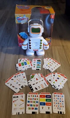 Playskool Alphie Talking Electronic Educational Robot + 30 Educational Cards Box - Image 1 of 4