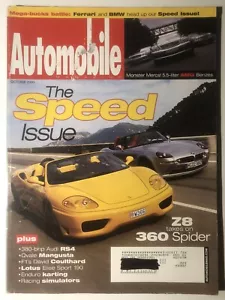 Automobilmagazin Oktober 2000 Band 15 Nr. 7 - Bild 1 von 2