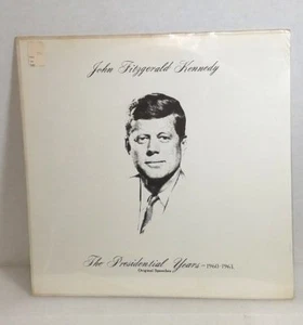 John Fitzgerald Kennedy The Presidential Years 1960-1963 Vinyl SEALED NOS - Picture 1 of 11