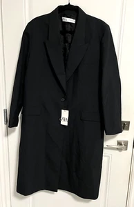 Zara Women’s Limited Edition Wool Blended Coat Dress - Size L - MRSP$210 - Bild 1 von 13