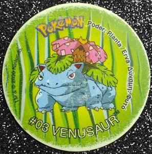 #03 VENUSAUR cup -TAZO-No.53 POKEMON Cups 2 Collection 2000 Matutano/Tasty RARE - Picture 1 of 3