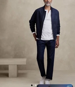 NWT BANANA REPUBLIC MEN LUXE TOUCH PERFORMANCE HENLEY T-shirt| XL (XLarge) | $55 - Picture 1 of 7