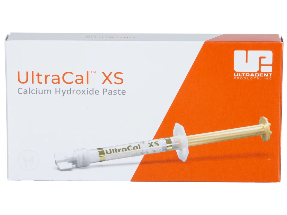 UltraCal XS 30%-35% Calcium Hydroxide Paste, 1.2 mL Syringe, 4/Pk Ultradent 5145