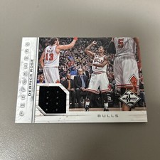DERRICK ROSE 2012-13 Panini Limited Performers Game Used Jersey #25 166/199