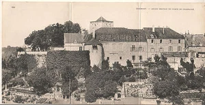 WWI folder post card Chaumont Army HQ AEF censor Eben A Ayero to Watertown NY - Picture 1 of 2
