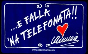 G 1719 221 C&C 3878 SCHEDA TELEFONICA NUOVA MAGNETIZZATA NAPOLIMANIA - Foto 1 di 2