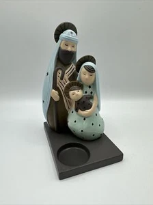 PartyLite Krippe modern Rentner Heilige Familie Teelichthalter **OHNE BOX** - Bild 1 von 10