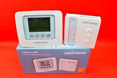 Horstmann C-Stat 17-ZW 7 Day Wireless Programmable Room Thermostat with Receiver - Image 1 of 4