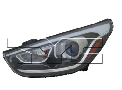 TYC Left Driver Side Halogen Headlight for Hyundai Tucson 2014-2015 Models - Image 1 of 3