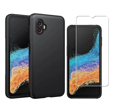 EF.GLOBE-TRADING Etui Coque Housse + Verre Trempé Vitre pour Samsung Galaxy Xcover 6 Pro