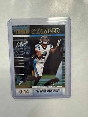 DJ Moore 2023 Prestige Time Stamped Gold Insert 21/75 Xtra Points - Image 1 of 2