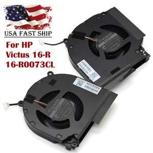 OEM CPU GPU Cooling Fan N44738-001 For HP Victus 16-R 16-R0073CL TPN-C169 Laptop - Picture 1 of 11