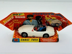 CORGI TOYS #336 JAMES BOND 007 TOYOTA 2000GT White in BOX !!! - Picture 1 of 10