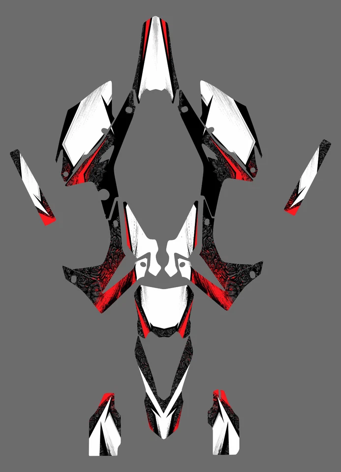 Graphic Kit Vinyl Wrap CRF 450R HONDA CRF450R 450 R Decals Sticker - Image 1 of 1