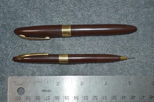 SHEAFFER 1250 LÁPIZ PUNTO BLANCO Y LÁPIZ QUEMADO UMBER #2096 - Imagen 1 de 10
