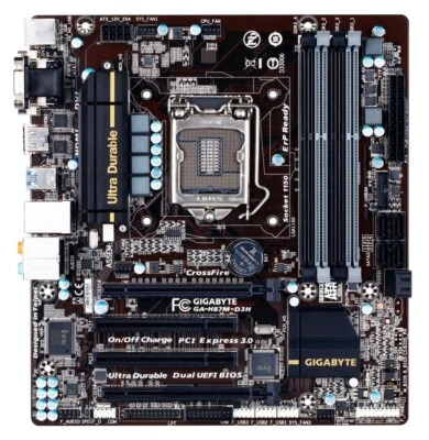 Scheda Madre socket lga 1150 ram ddr3 micro atx motherboard H87 mainboard gaming - Immagine 1 di 3