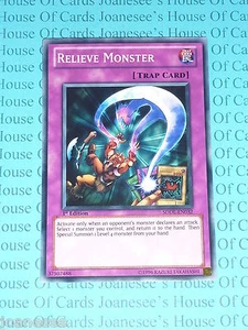 Relieve Monster SDDL-EN032 Common Yu-Gi-Oh Card Mint 1st Edition New - Picture 1 of 2