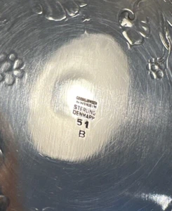 3 X Georg Jensen Wendel Hallmark Solid Sterling Silver Danish Cup Coasters 925 - Picture 1 of 15