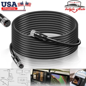 720073-3 AS EC 20E 8 pin 20' Ethernet Cable for Humminbird Helix APEX SOLIX Onix - Picture 1 of 13