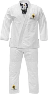 Strength Pro | BJJ Gi Universal | Brazilian Jiu Jitsu Gi Kimono 300 GSM White - Picture 1 of 6