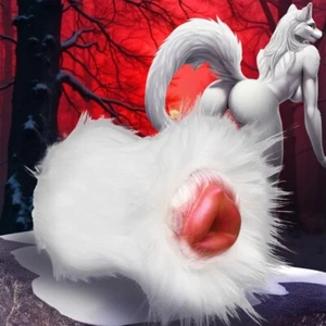 Creature Cocks Snow She Doggystyle Furry Silicone Stroker Masturbator for Men's - Picture 1 of 7