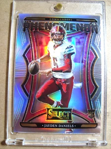 2024 Jayden Daniels Select Rookie Phenomenon Silver Prizm RC MINT 🔥🔥🔥 QTY - Picture 1 of 9