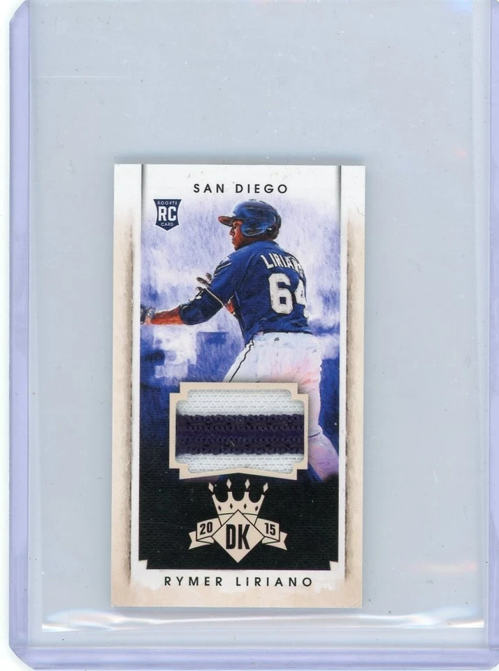 Diamond Kings #179 Rymer Liriano 2015 mini parche RC #15/25 (SD PADRES) 081325 Foto 1 de 1