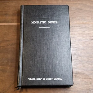 Monastic Office Abbey of Our Lady of Guadalupe Trappist OCSO Rare Hardback - Foto 1 di 15