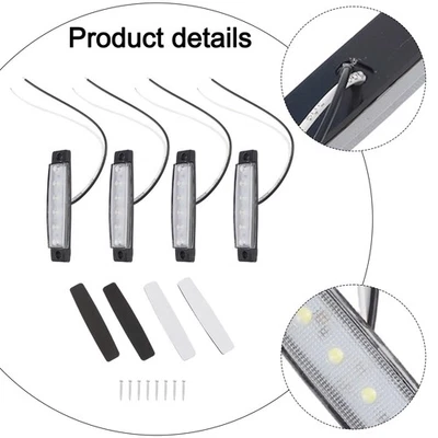 6-LED Rock Light For Jeep Offroad Truck UTV Rock Lighting Dust Resistant - Image 1 of 4