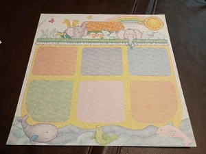 Scrapbooking Bastelpapier Konvolut 15 verschiedene Babydrucke. Lot E - Bild 1 von 15