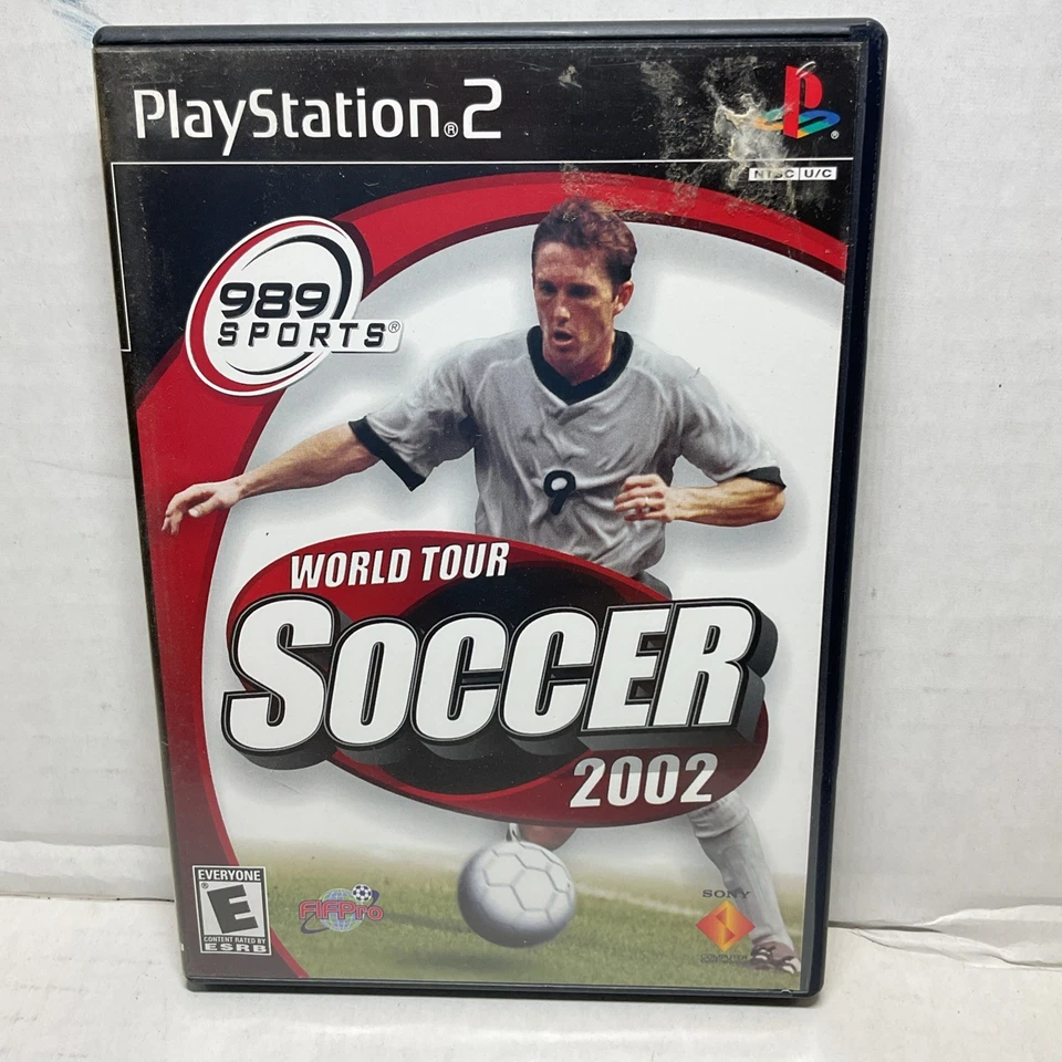 CIB WORLD TOUR SOCCER 2002 PS2 SONY PLAYSTATION 2 VIDEO GAME - Image 1 of 4