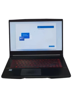 MSI MS-16W1 Core i5 9th Gen / 16GB RAM / 512GB / GTX 1660 / Portátil Negro Se... - Immagine 1 di 4