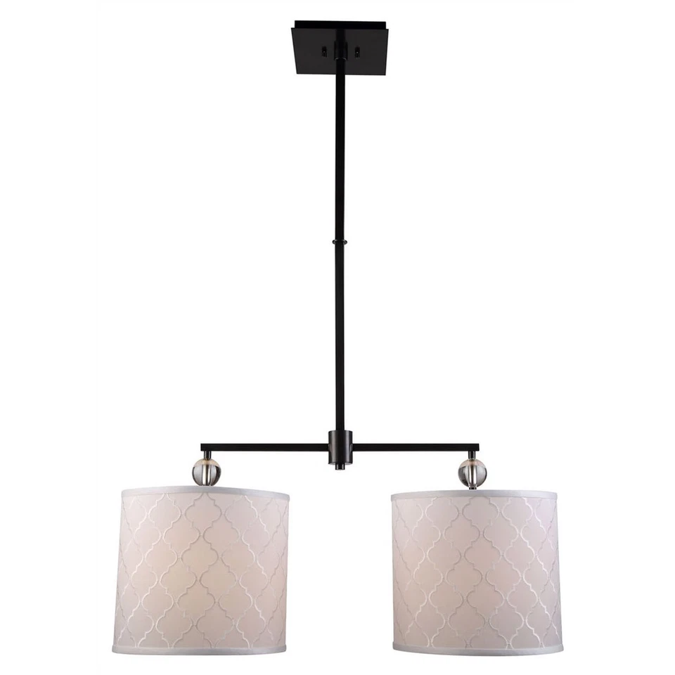 Elegante Iluminación 1445D34BZ Gemma Colgante Bronce Foto 1 de 1