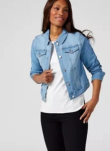 Ruth Langsford Denim Jacket. Mid Wash. Size 12. BNWT. RRP £51. - Picture 1 of 6