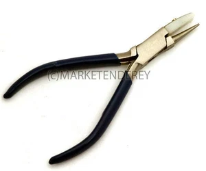 130mm SCHONZANGE, eine Seite Nylon/Flach, eine Seite Stahl/Rund,  Nagelneu! - Bild 1 von 1