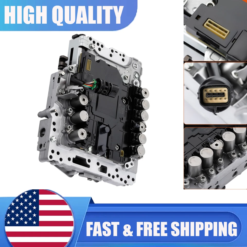 Valve Body & Solenoid For Infiniti M37 M56 2011-2013 TCM RE7R01A - Image 1 of 4