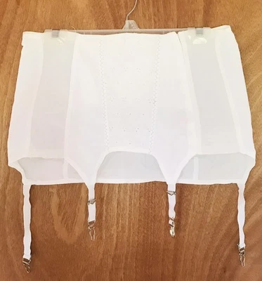 Vintage 1950/60s Sears Full Garter Belt, Size 34 100% Cotton W/Elastic Rayon - Image 1 of 4