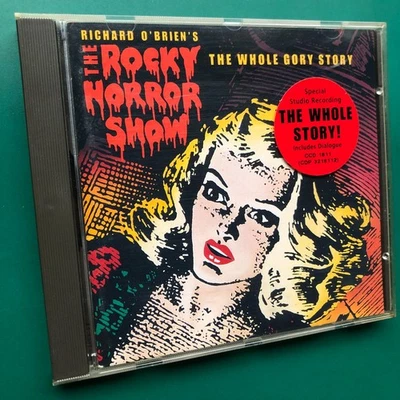 Richard O'Brien ROCKY HORROR SHOW Whole Gory Story CD Glam Rock Studio Musical - Image 1 of 4