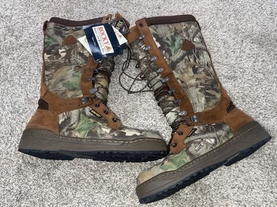✅ Rocky Snake Waterproof Boots Mens 11M Mossy Oak Camo Goretex 16" Hunting 7528 - Image 1 of 4