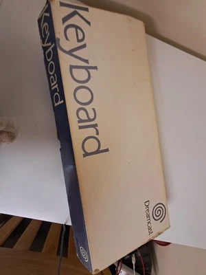 Sega Dreamcast Official Keyboard Boxed White - Image 1 of 2